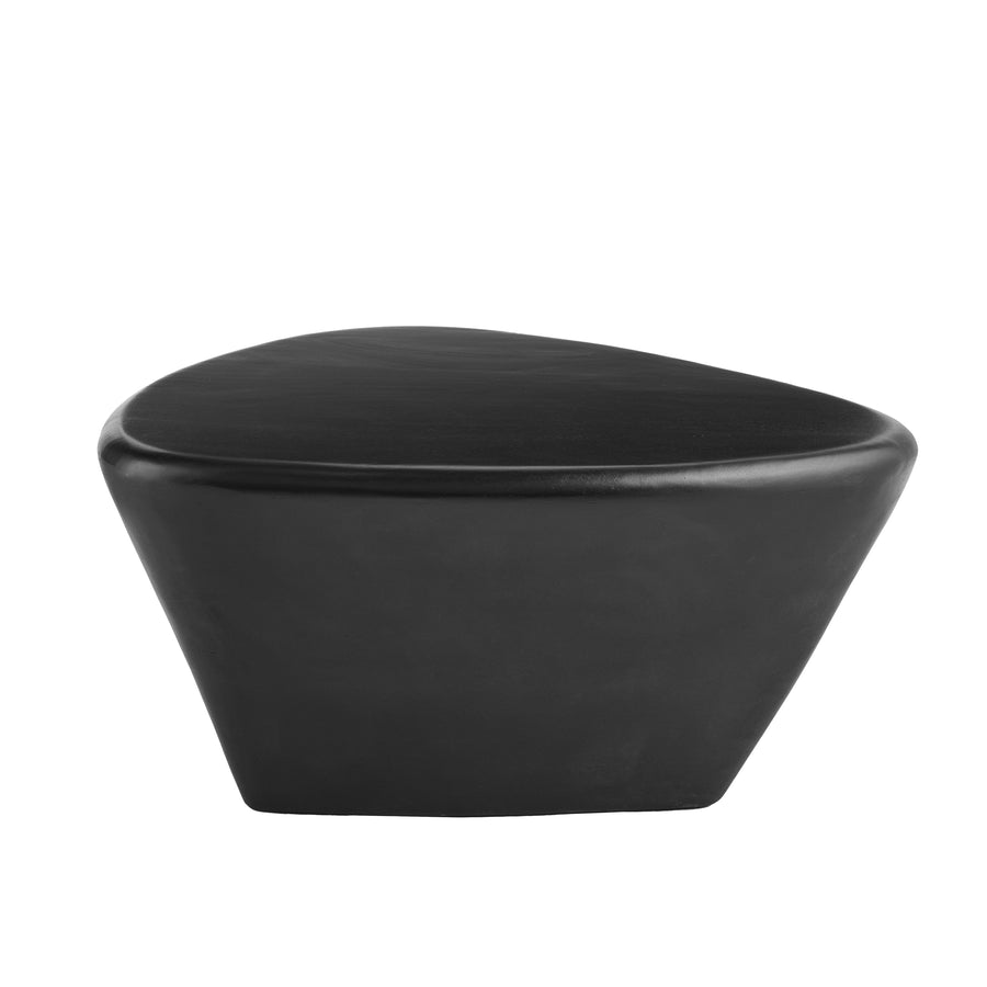 Alder Mango Wood Coffee Table - Jet Black - Tasty Coffee Tables