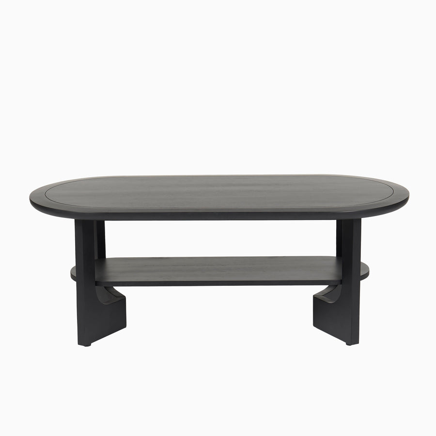 Delphi Black Acacia Coffee Table - Tasty Coffee Tables