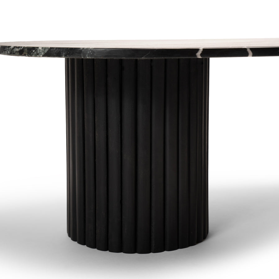 Myla Black Marble Coffee Table - Tasty Coffee Tables