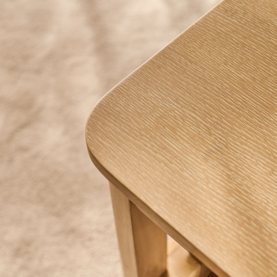 Noah Whitewash Oak Rectangular Coffee Table - Tasty Coffee Tables