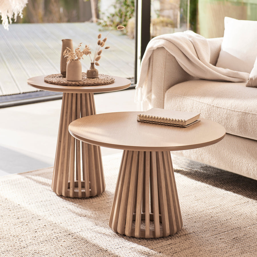 Willow Whitewash Coffee Table - Tasty Coffee Tables
