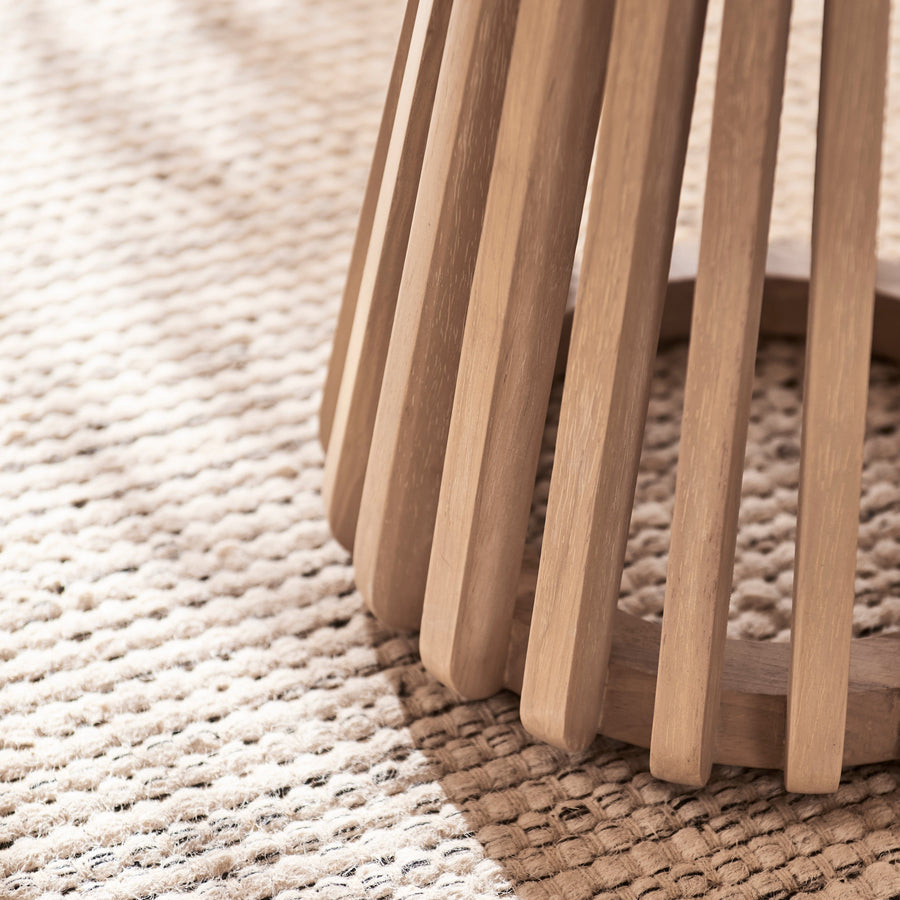 Willow Whitewash Coffee Table - Tasty Coffee Tables