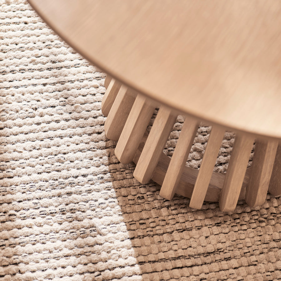 Willow Whitewash Coffee Table - Tasty Coffee Tables