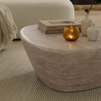 Alder 107cm Limewash Freeform Coffee Table - Tasty Coffee Tables