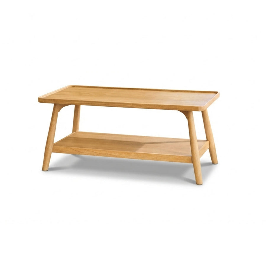 Tilly 100cm Rectangular Coffee Table - Whitewash Oak - Tasty Coffee Tables