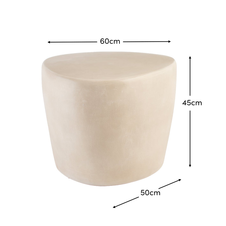 Alder Concrete Coffee Table - Sand - Tasty Coffee Tables