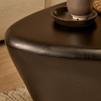 Alder Mango Wood Coffee Table - Jet Black - Tasty Coffee Tables