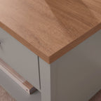 Bampton Stone Grey Coffee Table with Storage - Tasty Coffee Tables