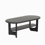 Delphi Black Acacia Coffee Table - Tasty Coffee Tables