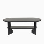 Delphi Black Acacia Coffee Table - Tasty Coffee Tables