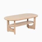 Delphi Light Acacia Coffee Table - Tasty Coffee Tables