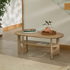 Delphi Light Acacia Coffee Table - Tasty Coffee Tables