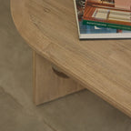 Delphi Light Acacia Coffee Table - Tasty Coffee Tables