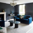 Myla Black Marble Coffee Table - Tasty Coffee Tables