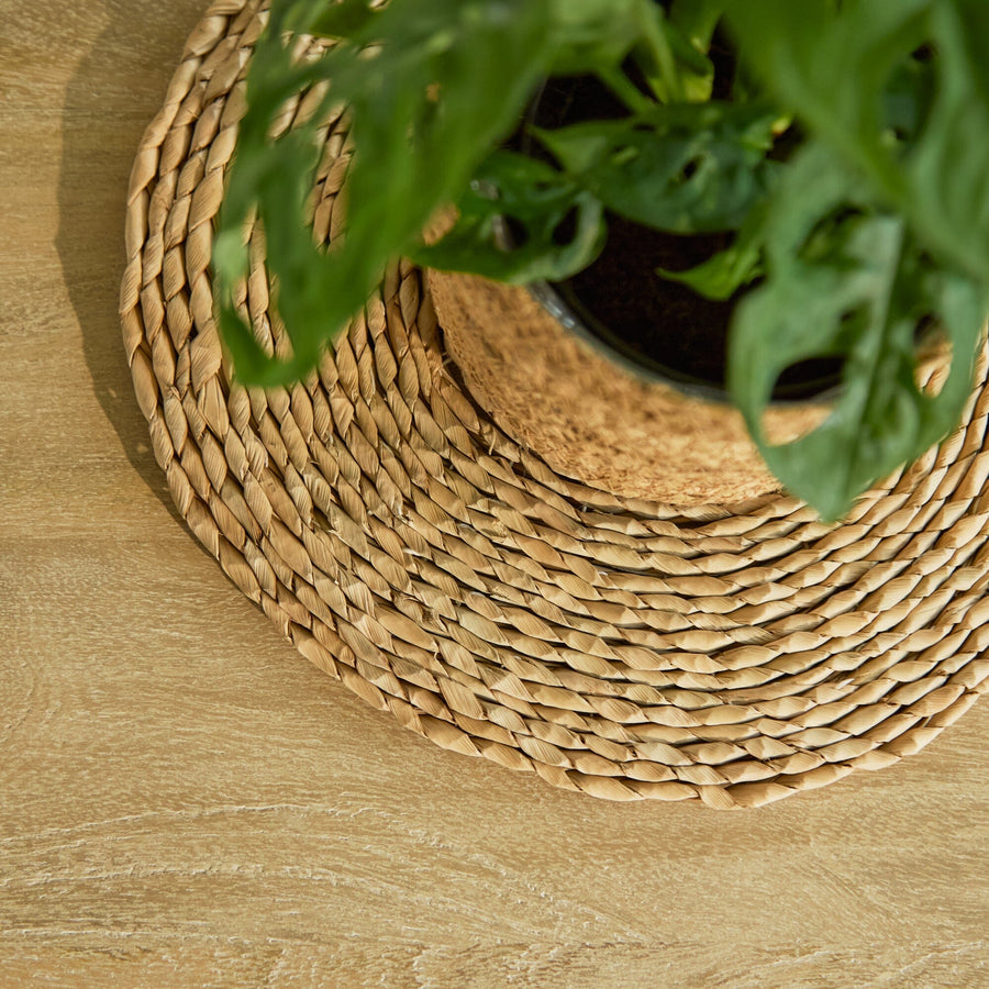 Jade Chalked Mango Wood Rectangular Coffee Table - Tasty Coffee Tables