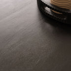 Adam 100cm Oval Jet Black Mango Wood Coffee Table - Tasty Coffee Tables
