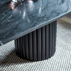 Myla Black Marble Coffee Table - Tasty Coffee Tables