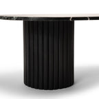 Myla Black Marble Coffee Table - Tasty Coffee Tables