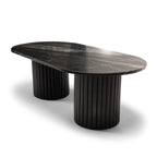 Myla Black Marble Coffee Table - Tasty Coffee Tables