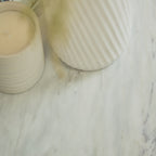 Nara White Marble Coffee Table - Black Frame - Tasty Coffee Tables
