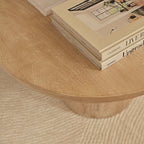 Octavia 120cm Oval Limewash Coffee Table - Tasty Coffee Tables