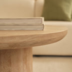 Octavia 120cm Oval Limewash Coffee Table - Tasty Coffee Tables