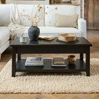 Raleigh Black Coffee Table - Tasty Coffee Tables