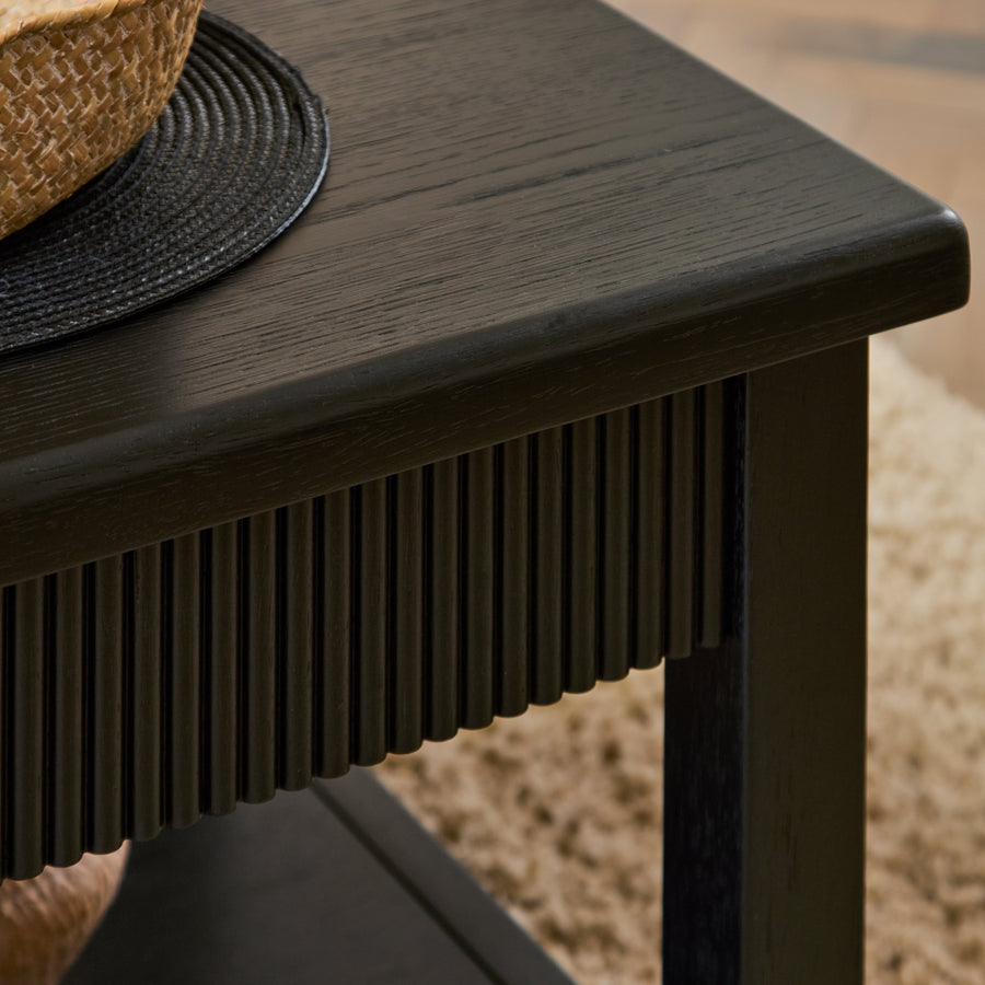 Raleigh Black Coffee Table - Tasty Coffee Tables
