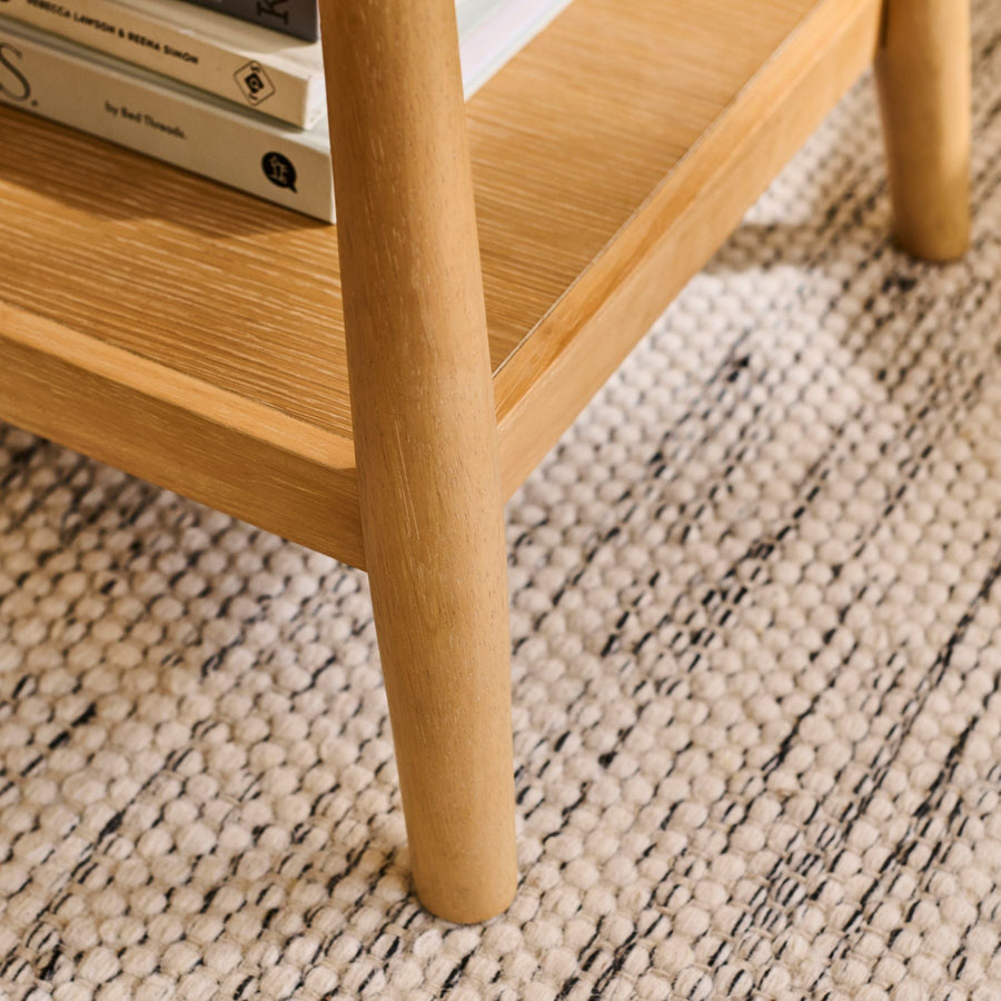 Tilly 100cm Rectangular Coffee Table - Whitewash Oak - Tasty Coffee Tables