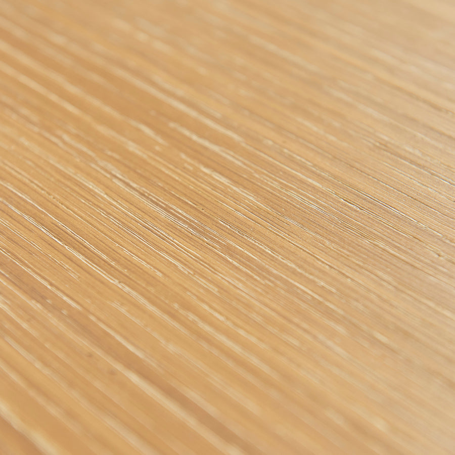 Willow Whitewash Oval Coffee Table - Tasty Coffee Tables
