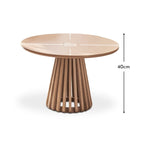 Willow Whitewash Coffee Table - Tasty Coffee Tables