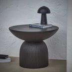 Zaliki Concrete Garden Coffee Table - Black - Tasty Coffee Tables