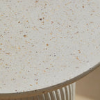 Zaliki Concrete Garden Coffee Table - Pearl Terrazzo - Tasty Coffee Tables