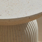 Zaliki Concrete Garden Coffee Table - Pearl Terrazzo - Tasty Coffee Tables