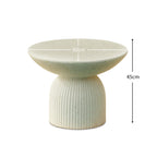 Zaliki Concrete Garden Coffee Table - Pearl Terrazzo - Tasty Coffee Tables