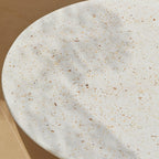 Zaliki Concrete Garden Coffee Table - Pearl Terrazzo - Tasty Coffee Tables