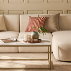 Nara White Marble Coffee Table - Gold Frame - Tasty Coffee Tables