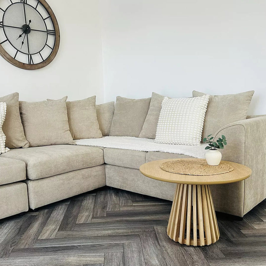 Willow Whitewash Coffee Table - Tasty Coffee Tables