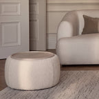 Nathalia 65cm Whitewash Coffee Table - Chalked White - Tasty Coffee Tables
